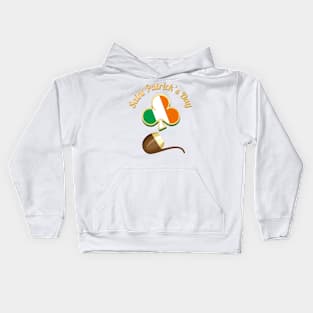 Saint Patricks Day Theme Kids Hoodie